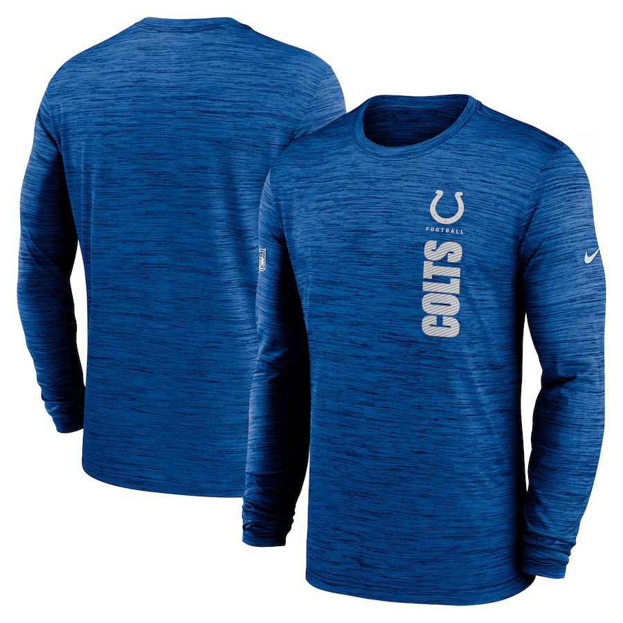 Men Indianapolis Colts blue 2024 Nike NFL long sleeve t shirts